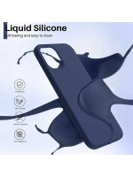 Dėklas Liquid Silicone 1.5mm Xiaomi Redmi Note 13 Pro 5G/X6 5G silikoninis